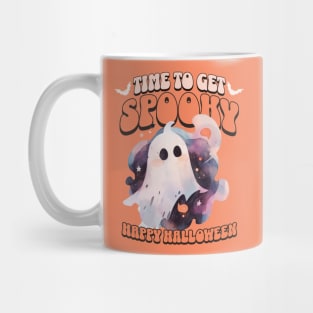 Time to get Spooky - Halloween sheet ghost Mug